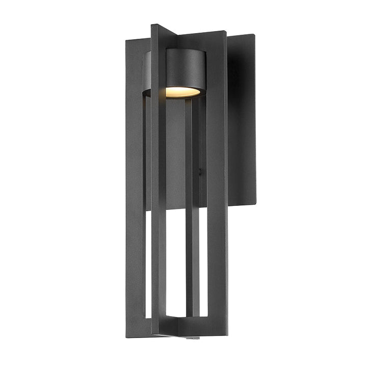 Wac Lighting WS-W48616-BK  Chamber Outdoor Black