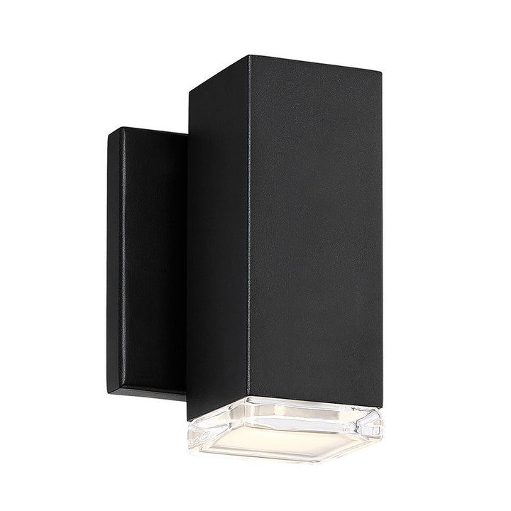 Wac Lighting WS-W61806-BK  Block Outdoor Black