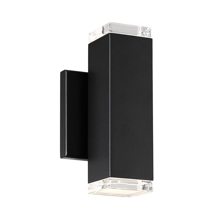 Wac Lighting WS-W61808-BK  Block Outdoor Black