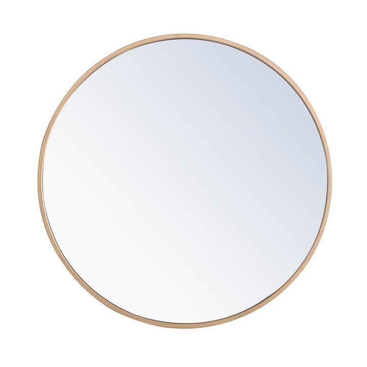 Elegant Lighting MR4032BR  Eternity Mirror Brass