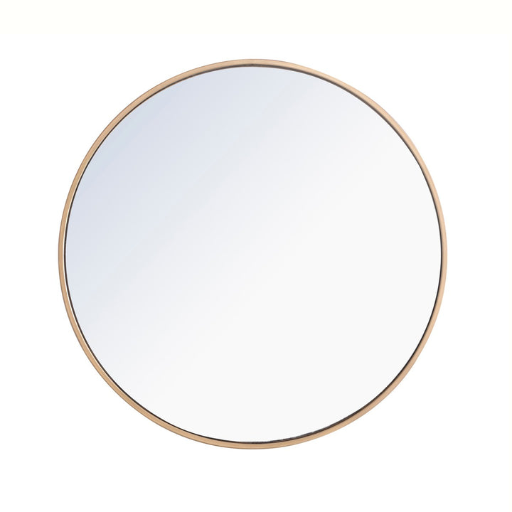 Elegant Lighting MR4035BR  Eternity Mirror Brass