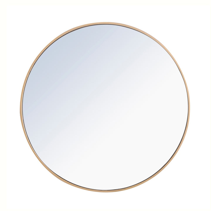 Elegant Lighting MR4038BR  Eternity Mirror Brass