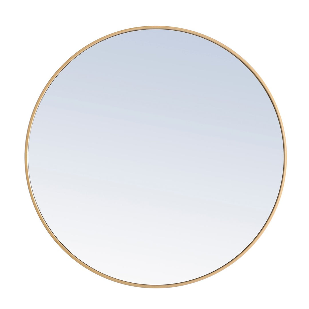 Elegant Lighting MR4042BR  Eternity Mirror Brass