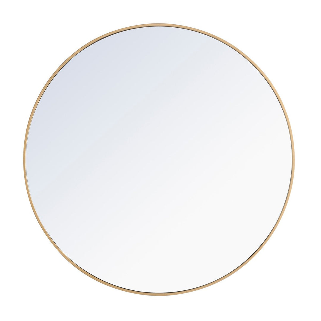 Elegant Lighting MR4045BR  Eternity Mirror Brass