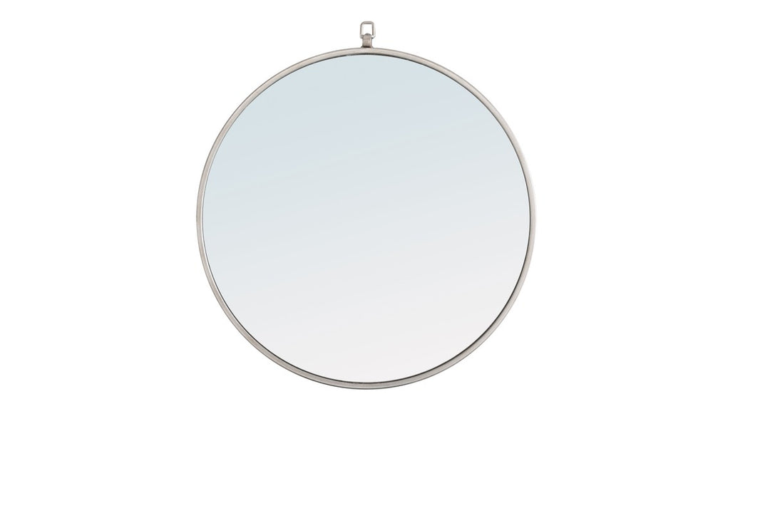 Elegant Lighting MR4053S  Rowan Mirror Silver