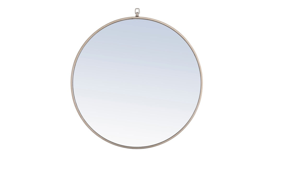 Elegant Lighting MR4056S  Rowan Mirror Silver