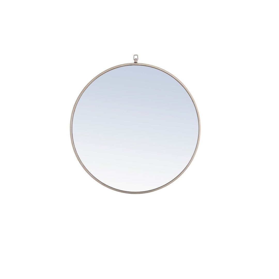 Elegant Lighting MR4056S  Rowan Mirror Silver