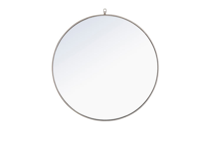 Elegant Lighting MR4063S  Rowan Mirror Silver