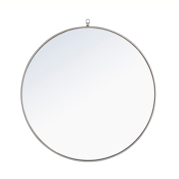 Elegant Lighting MR4066S  Rowan Mirror Silver