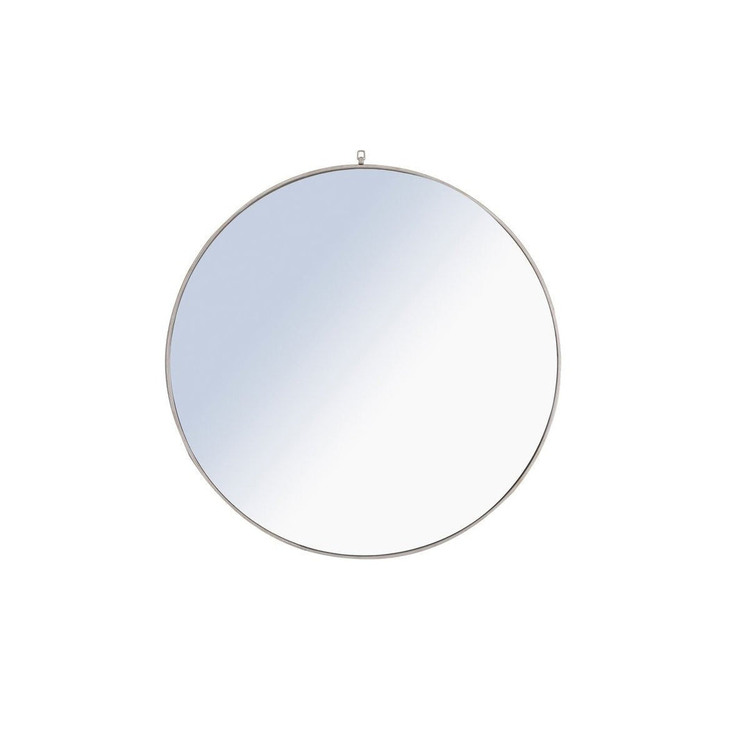 Elegant Lighting MR4069S  Rowan Mirror Silver