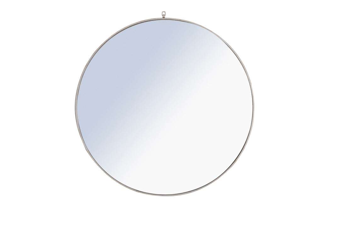 Elegant Lighting MR4069S  Rowan Mirror Silver