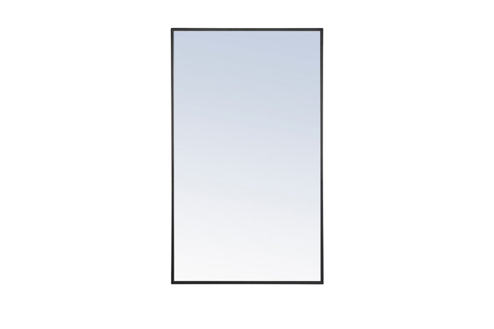 Elegant Lighting MR4074BK  Monet Mirror Black