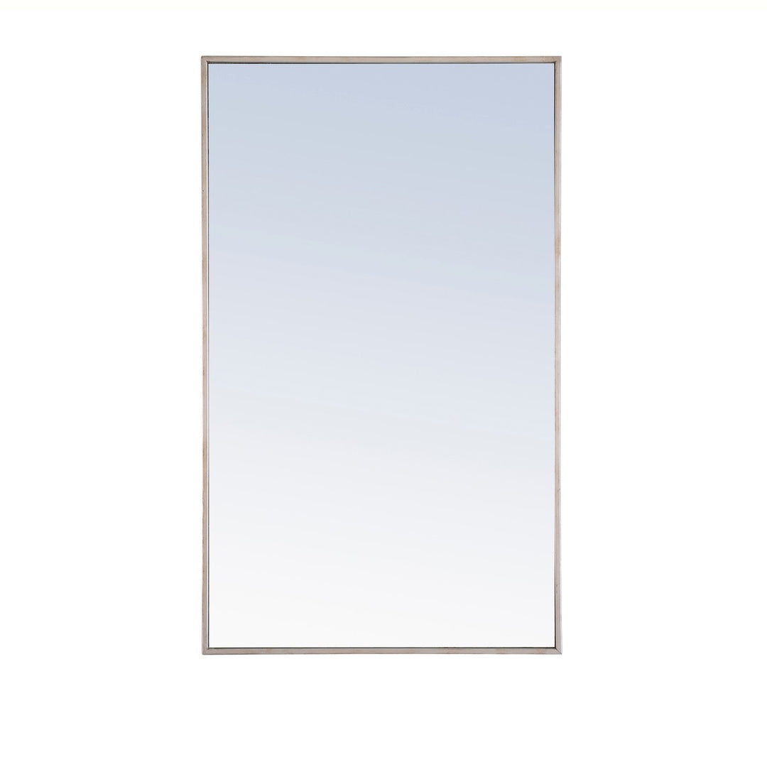 Elegant Lighting MR4076S  Monet Mirror Silver