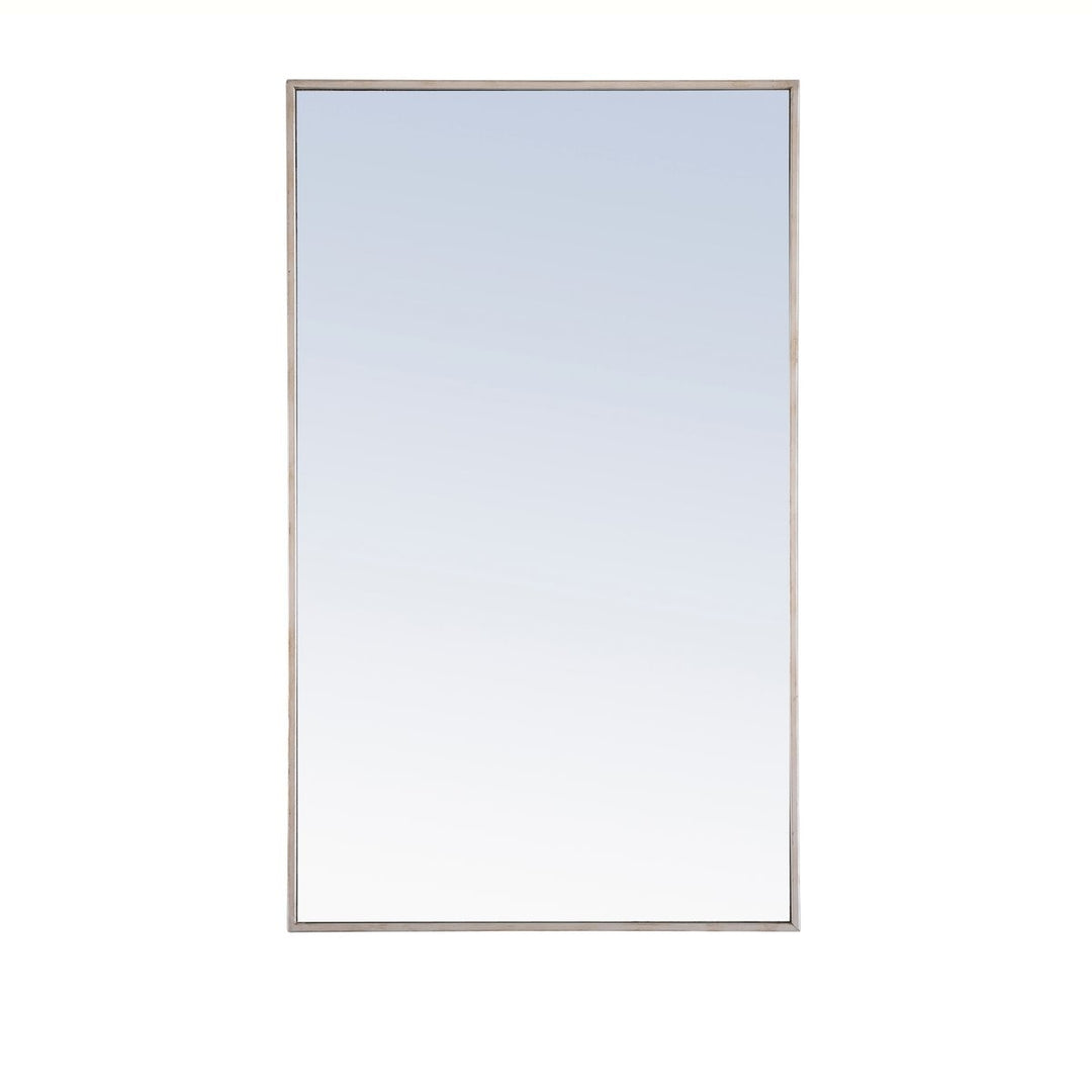 Elegant Lighting MR4076S  Monet Mirror Silver