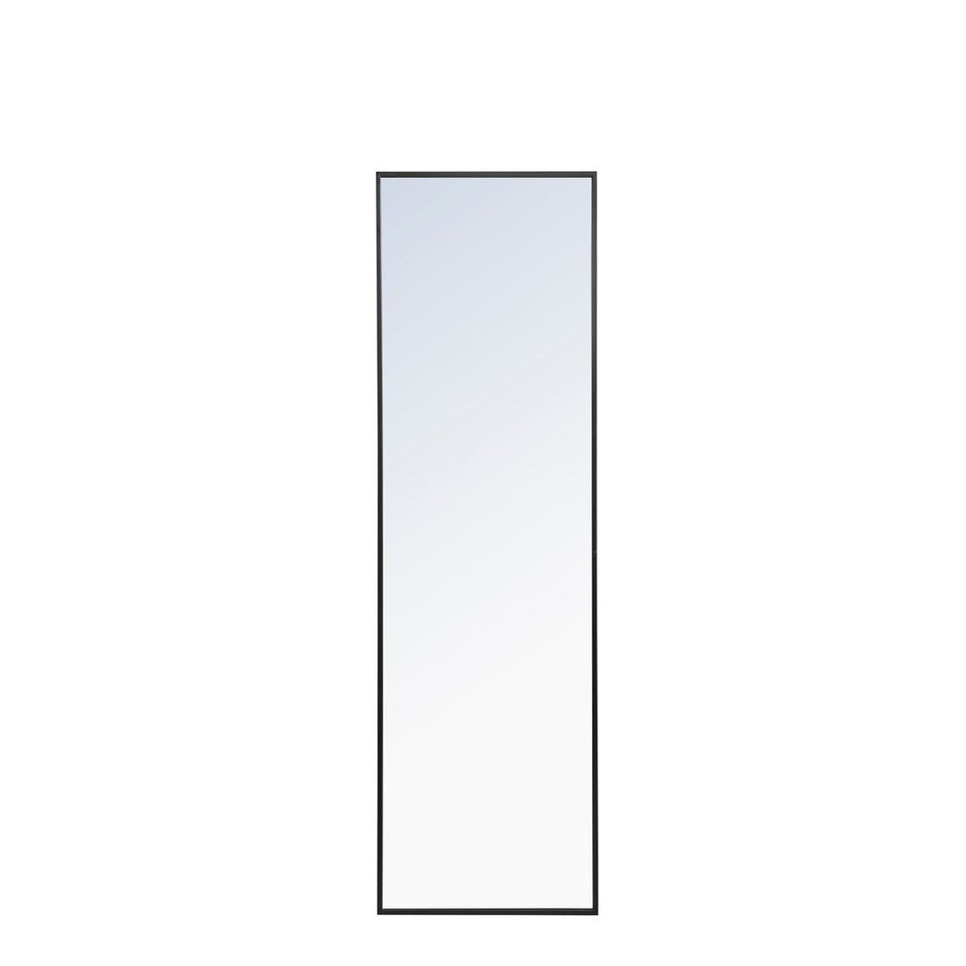 Elegant Lighting MR4081BK  Monet Mirror Black