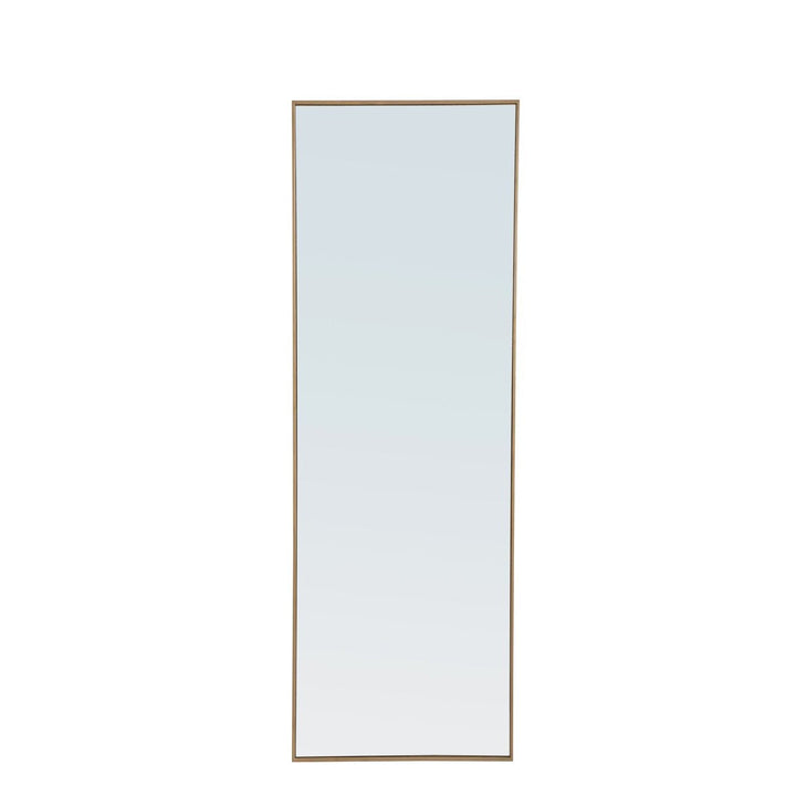 Elegant Lighting MR4082BR  Monet Mirror Brass