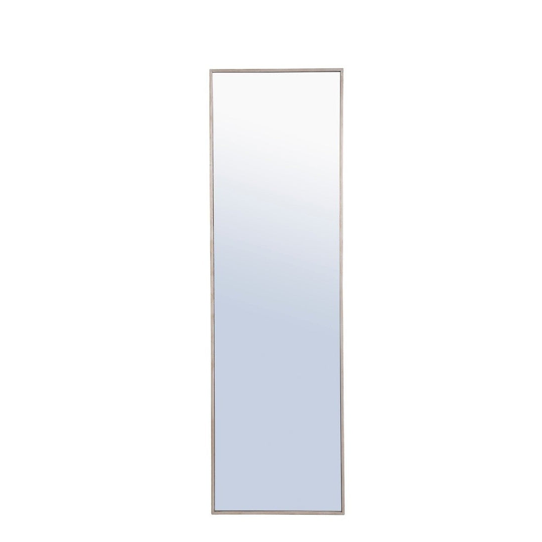 Elegant Lighting MR4083S  Monet Mirror Silver