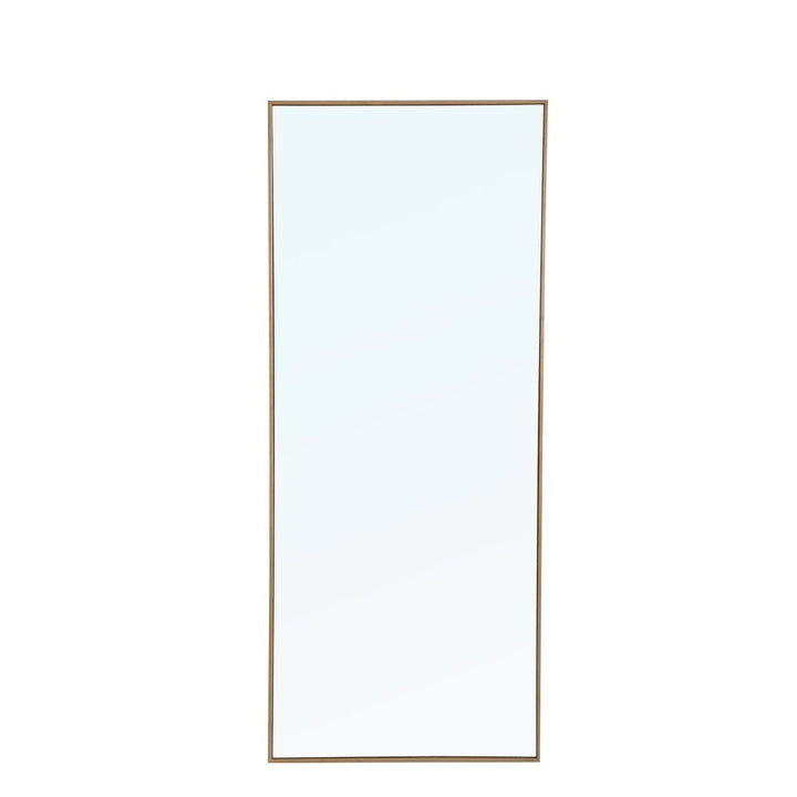 Elegant Lighting MR4085BR  Monet Mirror Brass