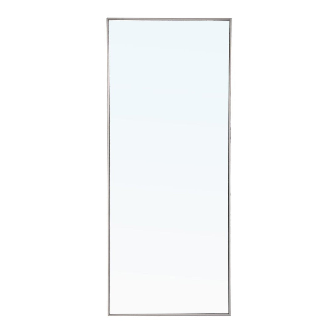 Elegant Lighting MR4086S  Monet Mirror Silver