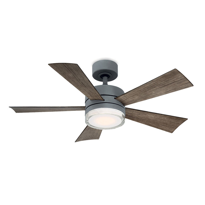 Modern Forms Fan Wynd FR-W1801-42L-GH/WG Ceiling Fan 42 - Graphite/Weathered Gray, Weathered Gray/