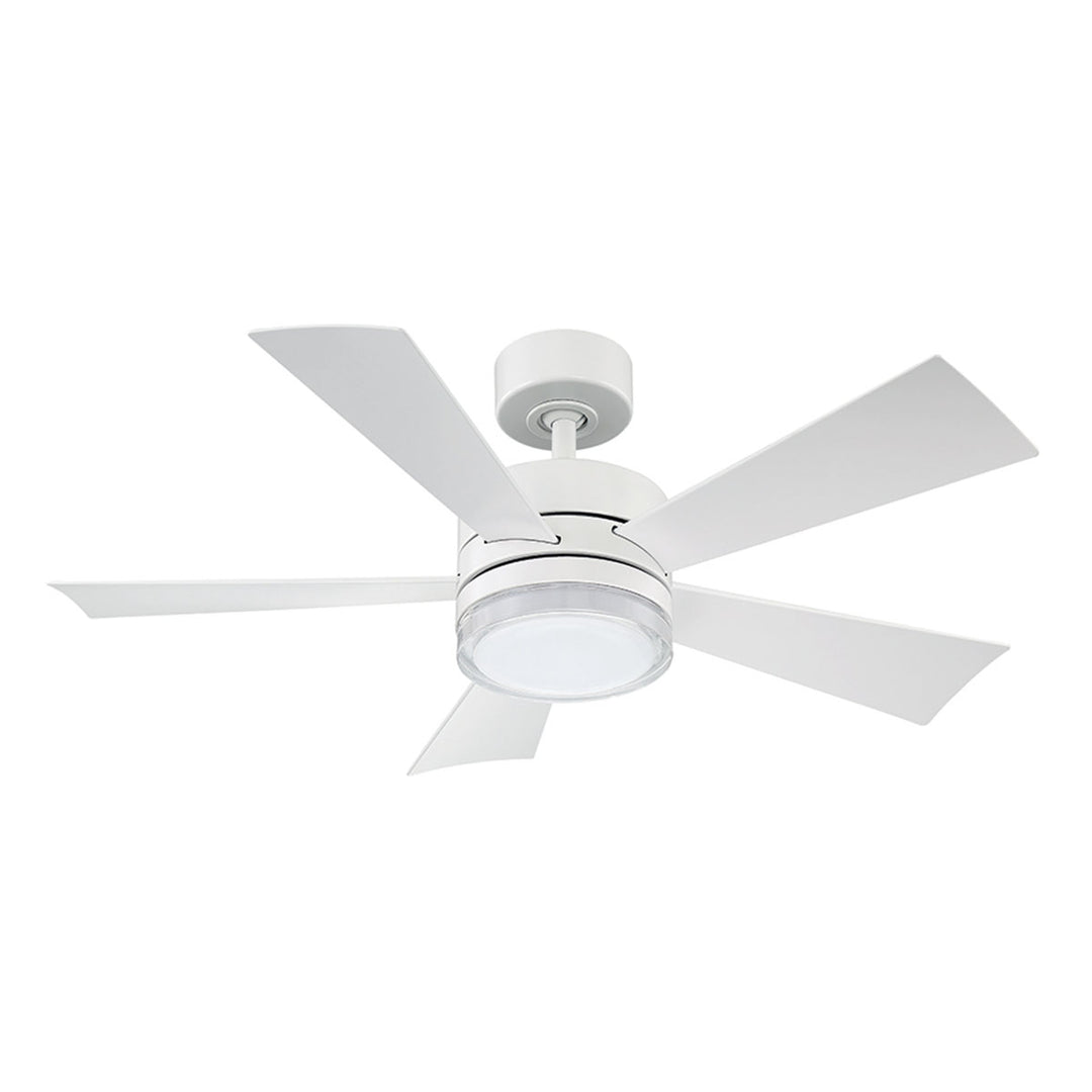 Modern Forms Fan Wynd FR-W1801-42L-MW Ceiling Fan 42 - Matte White, Matte White/