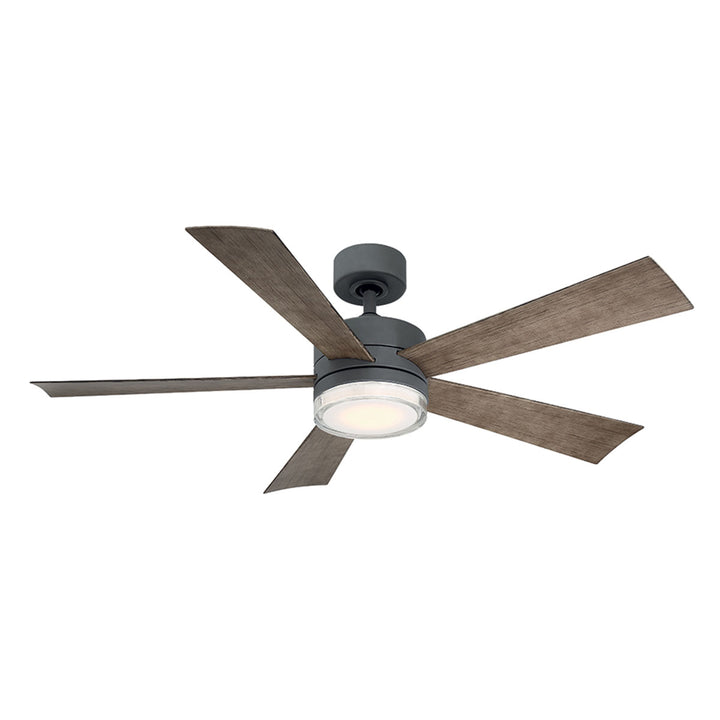 Modern Forms Fan Wynd FR-W1801-52L-GH/WG Ceiling Fan 52 - Graphite/Weathered Gray, Weathered Gray/