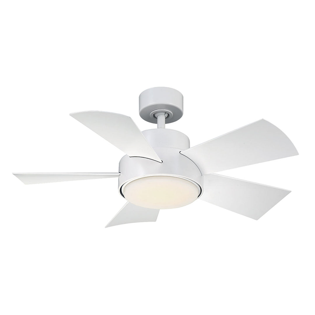 Modern Forms Fan Vox FR-W1802-38L-MW Ceiling Fan 38 - Matte White, Matte White/