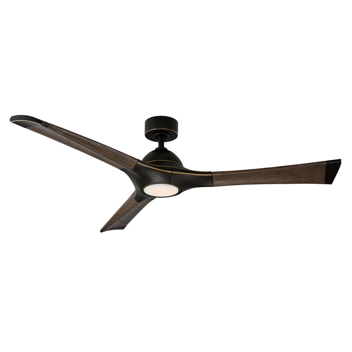 Modern Forms Fan Woody FR-W1814-60L-BZ/DW Ceiling Fan 60 - Bronze/Dark Walnut, Dark Walnut/