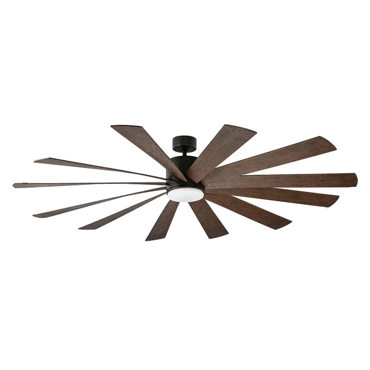 Modern Forms Fan Windflower FR-W1815-80L-OB/DW Ceiling Fan 80 - Oil Rubbed Bronze/Dark Walnut, Dark Walnut/