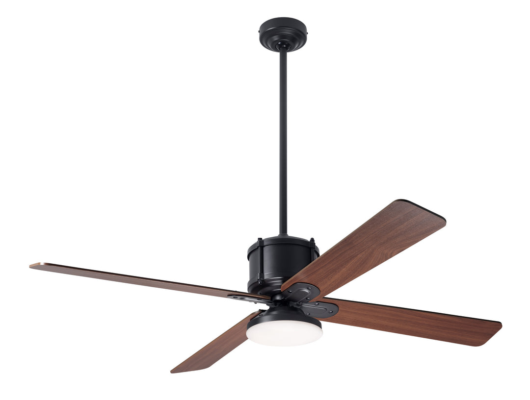 Modern Fan Company Industry DC IND-DB-50-MG-272-CC Ceiling Fan - Dark Bronze, Mahogany/