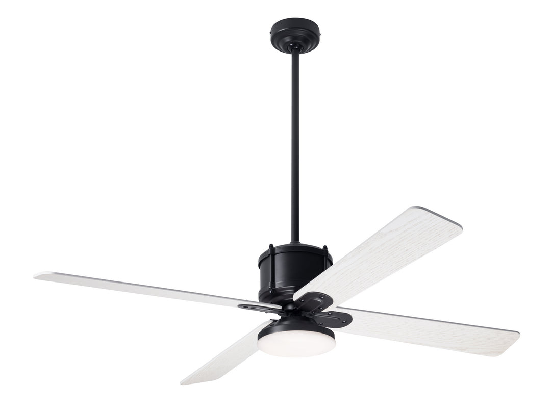 Modern Fan Company Industry DC IND-DB-50-WW-272-CC Ceiling Fan - Dark Bronze, Whitewash/