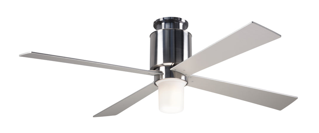 Modern Fan Company Lapa Flush LAP-FM-BN-50-NK-552-002 Ceiling Fan - Bright Nickel, Nickel/
