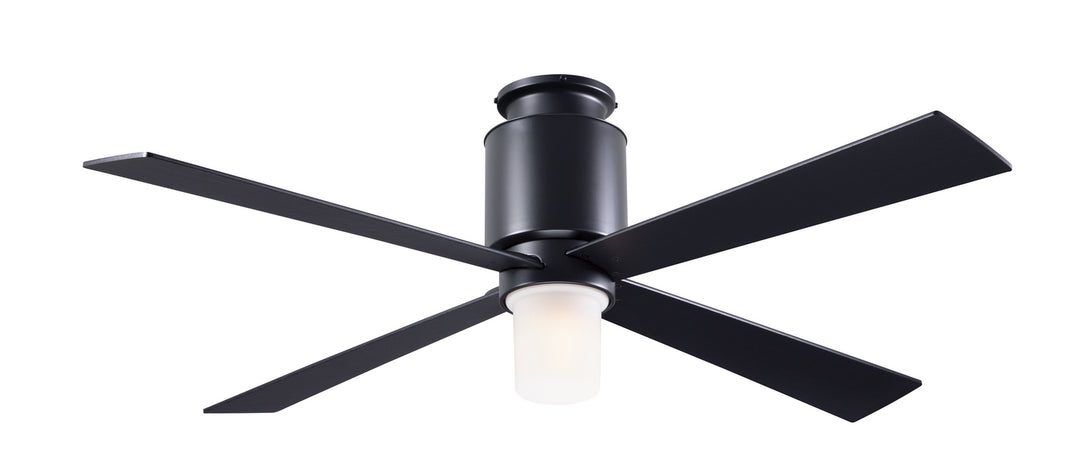 Modern Fan Company Lapa Flush LAP-FM-DB-50-BK-552-004 Ceiling Fan - Dark Bronze, Black/