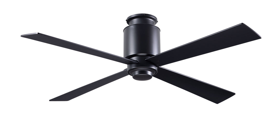 Modern Fan Company Lapa Flush LAP-FM-DB-50-BK-NL-001 Ceiling Fan - Dark Bronze, Black/