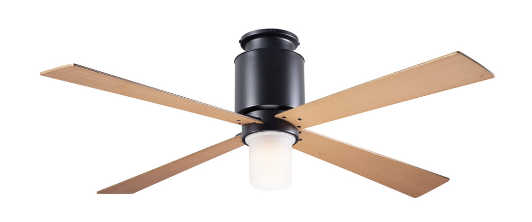 Modern Fan Company Lapa Flush LAP-FM-DB-50-MP-552-004 Ceiling Fan - Dark Bronze, Maple/