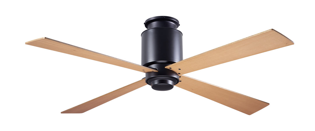 Modern Fan Company Lapa Flush LAP-FM-DB-50-MP-NL-005 Ceiling Fan - Dark Bronze, Maple/