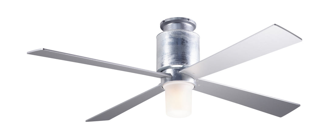 Modern Fan Company Lapa Flush LAP-FM-GV-50-SV-552-002 Ceiling Fan - Galvanized, Silver/
