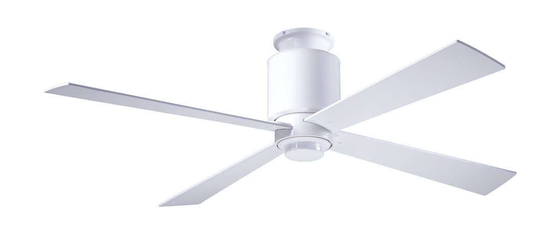 Modern Fan Company Lapa Flush LAP-FM-GW-50-WH-NL-003 Ceiling Fan - Gloss White, White/