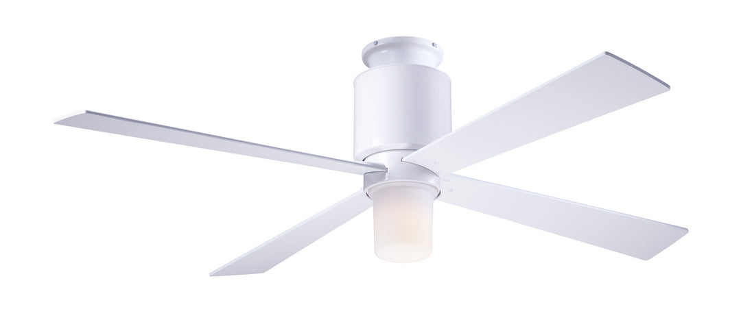 Modern Fan Company Lapa Flush LAP-FM-GW-50-WH-552-003 Ceiling Fan - Gloss White, White/