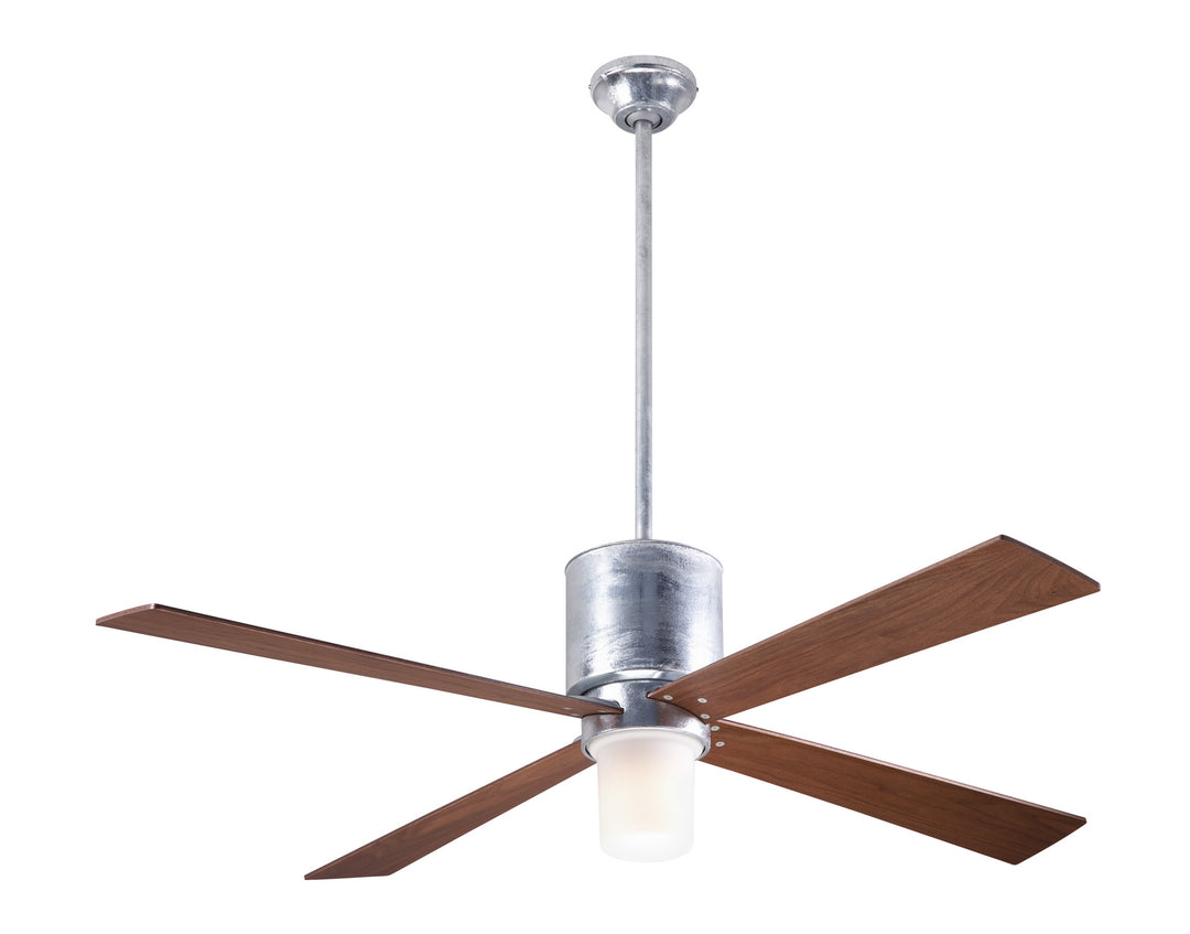 Modern Fan Company Lapa LAP-GV-50-MG-552-002 Ceiling Fan 50 - Galvanized, Mahogany/