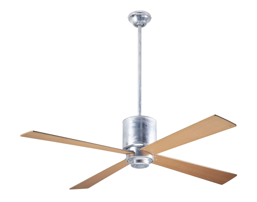 Modern Fan Company Lapa LAP-GV-50-MP-NL-001 Ceiling Fan 50 - Galvanized, Maple/