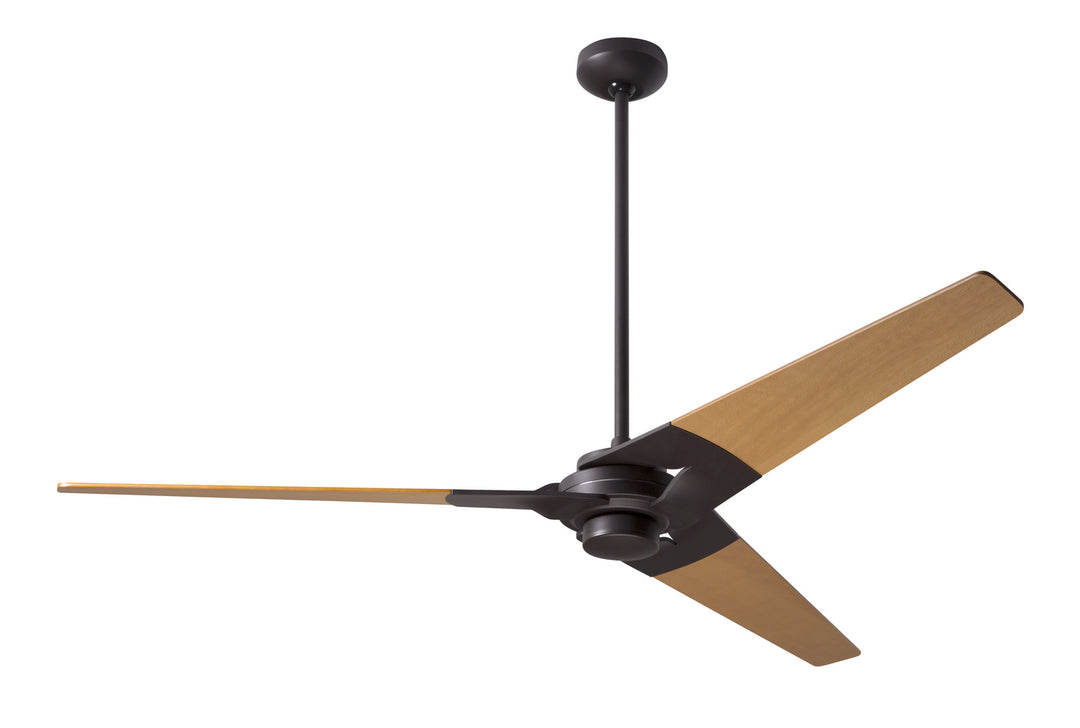 Modern Fan Company Torsion TOR-DB-62-MP-NL-005 Ceiling Fan 62 - Dark Bronze, Maple/