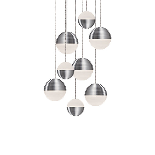 Kuzco Supernova MP10509-BN Pendant Light - Brushed Nickel