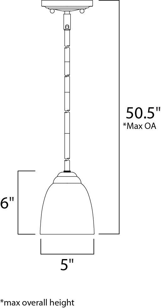 Maxim Stefan 92061FTSN Pendant Light - Satin Nickel