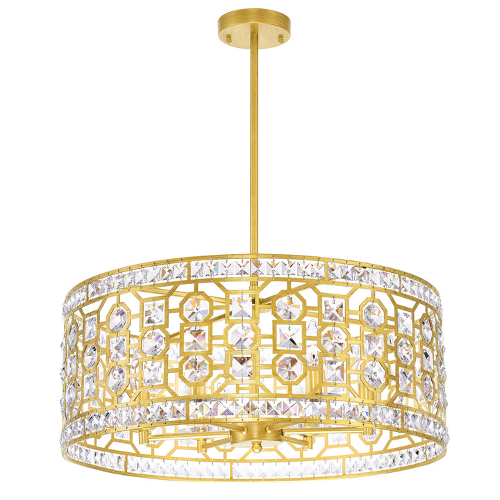 CWI Belinda 1026p23-6-193 Chandelier Light - Champagne