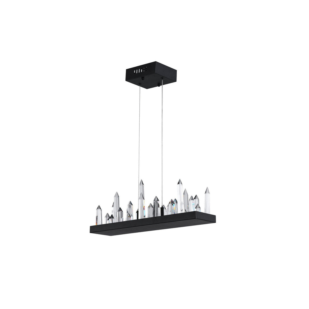 CWI Juliette 1043p34-101-rc Chandelier Light - Black