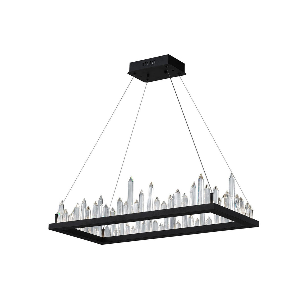 CWI Juliette 1043p44-101-rc Chandelier Light - Black