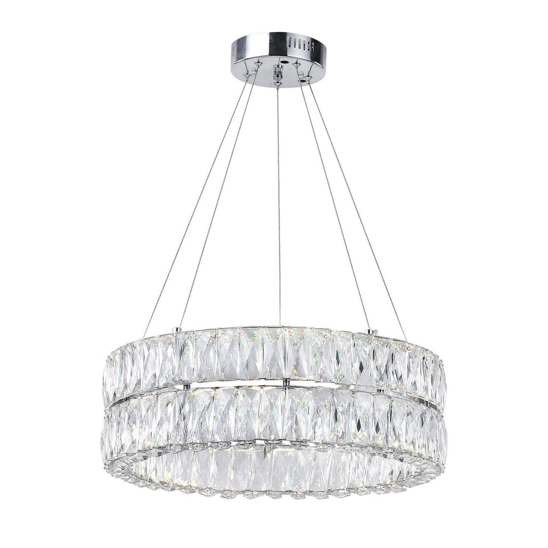 CWI Madeline 1044p20-601-r-2c Chandelier Light - Chrome