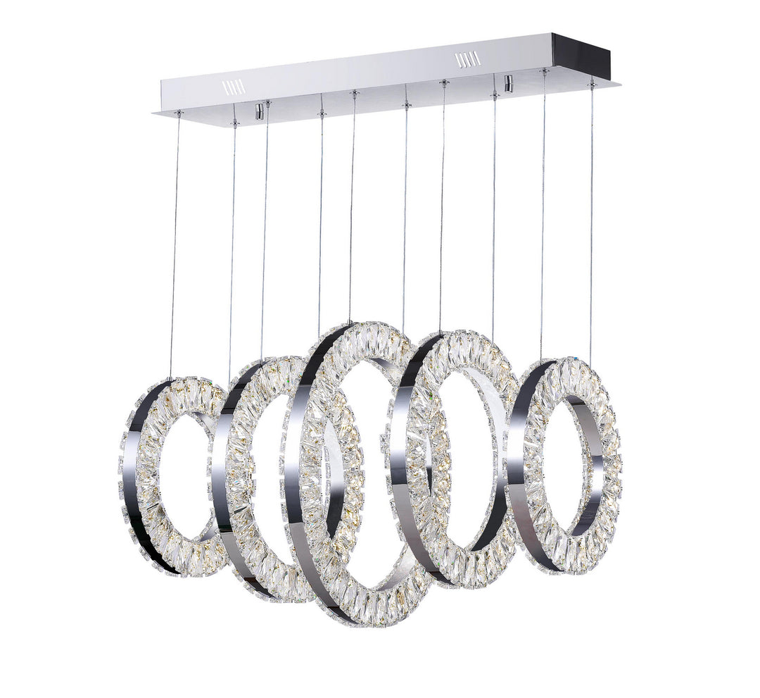 CWI Celina 1046P26-5-601-RC Pendant Light - Chrome