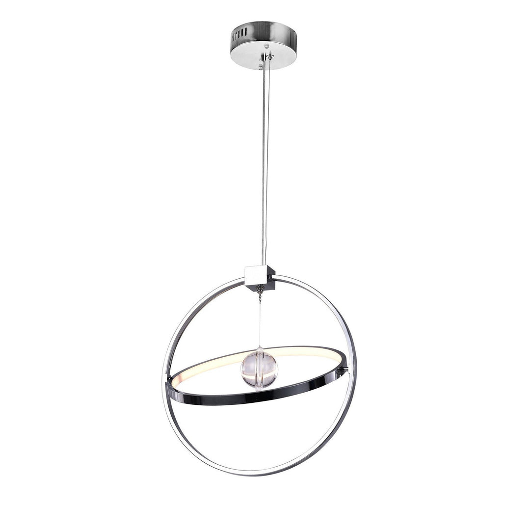 CWI Colette 1054p17-601 Pendant Light - Chrome